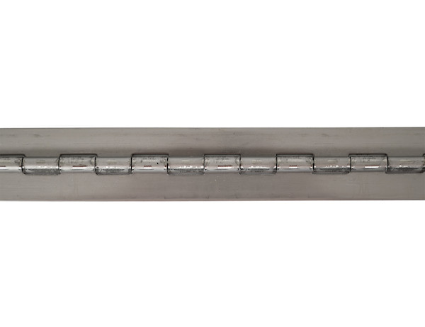 Stainless Continuous Hinge .062 x 72 Inch Long with 1/8 Pin and 2.0 Open Width