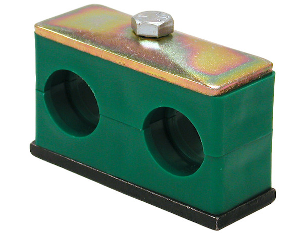 Twin Series Clamp For Tubing 1-1/4 Inch I.D.