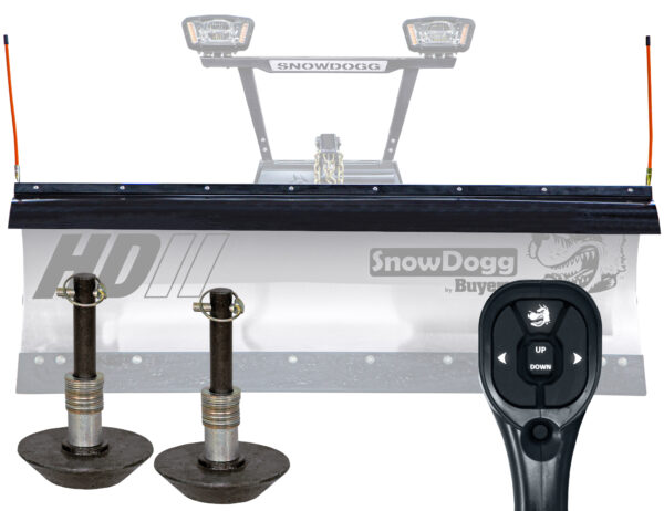 SnowDogg HDII Snow Plow with RapidLink for 1/2 & 3/4+ Ton Trucks - Image 4